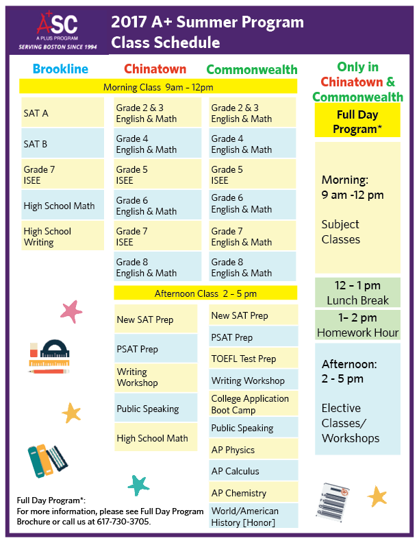 Summer Enrichment Programs | A+ Program